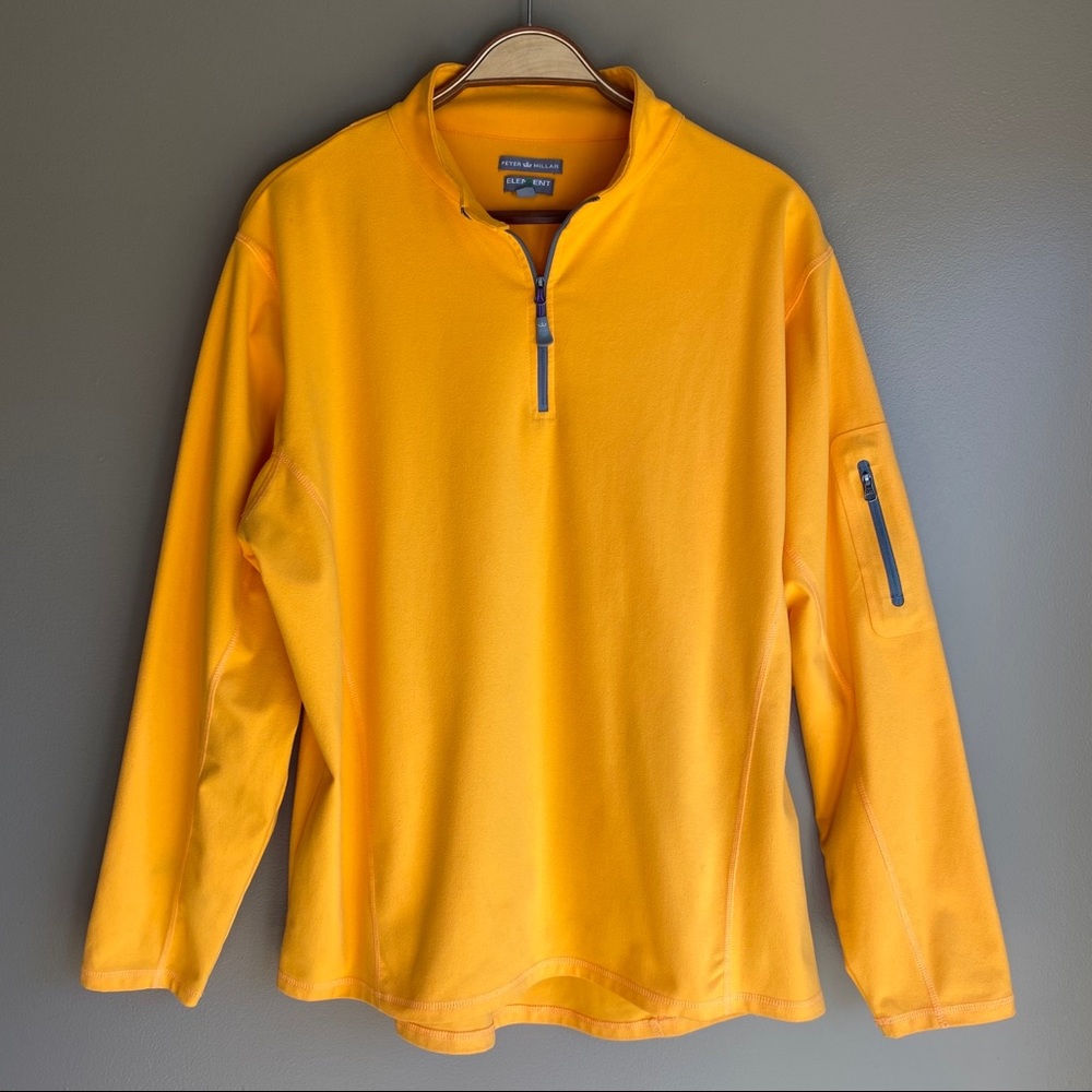 Peter Millar Element 4 wind half zip golf shirt